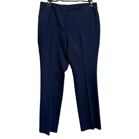 Chico's So Slimming Trouser Style Pants Sz 1.5 Ink Blue - Picture 1 of 5